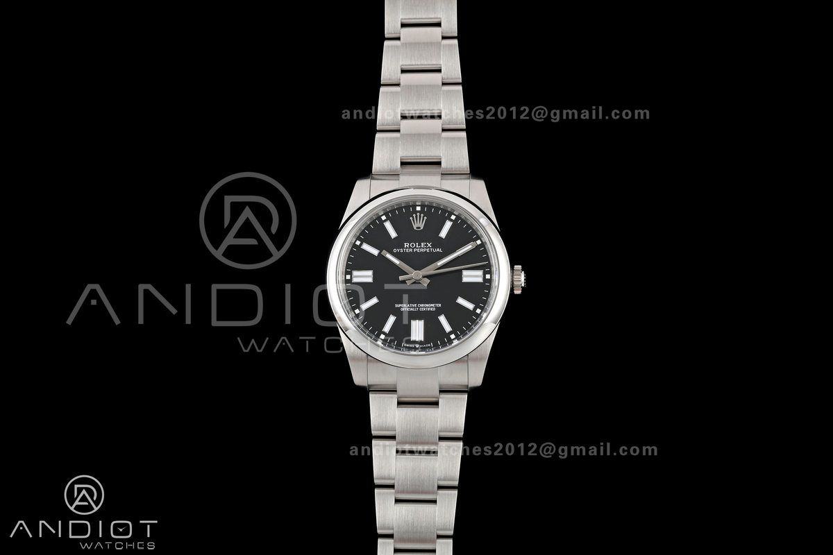 Oyster Perpetual 124300 41mm Clean Plus 1:1 Best Edition 904L Steel Black Dial DD3230